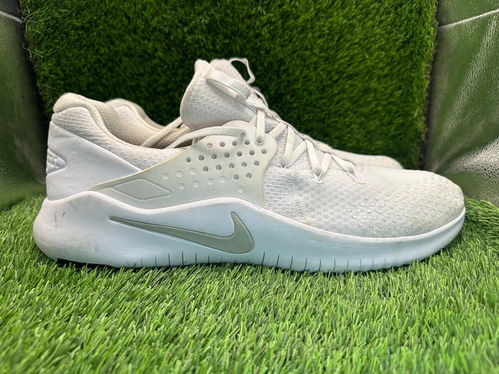 Nike Free TR 8 TB AJ9272-101 Athletic Sneaker Men's 17 White Mesh Running Sports